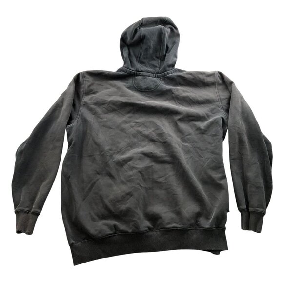 Ripped Carhartt Men's Hoodie Sweatshirt Size 2XLT Pullover Gray Original Fit Cla - Picture 2 of 16